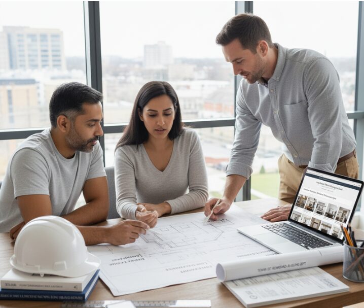 Do custom kitchen designers on Long Island handle permits and construction management?
